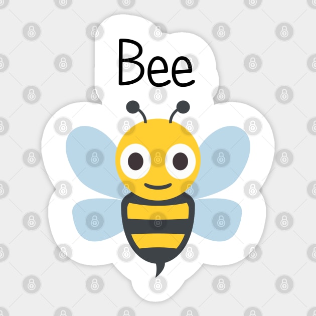 Beeutiful Bee Sticker by EclecticWarrior101